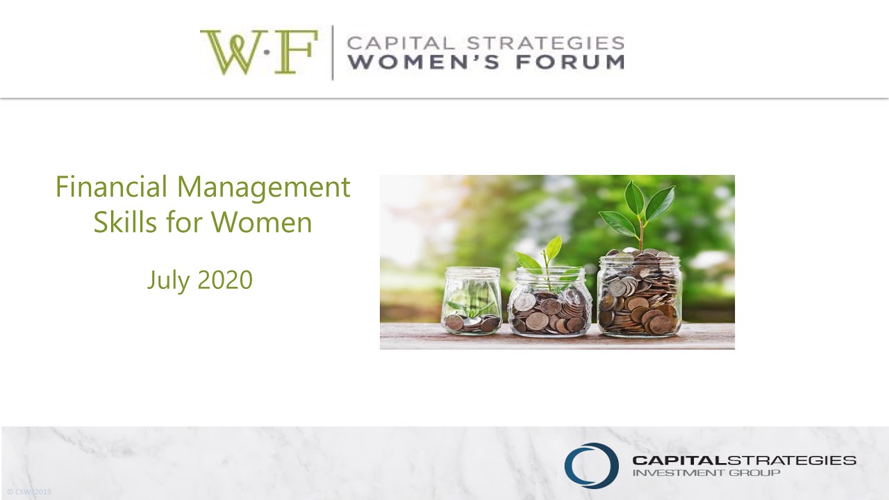 Financial Management Skills for Women