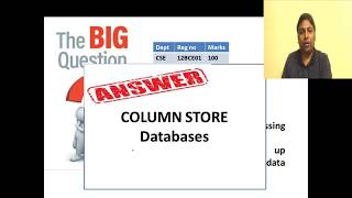 Column Store Databases - Introduction -  How are they different from Row Store Databases? NoSQL #28