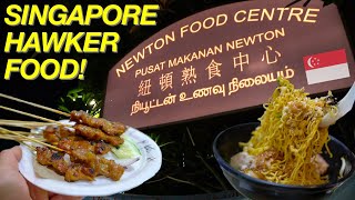 MUST VISIT Hawker Centre in Singapore &amp; Nasi Lemak Burger at McDonalds