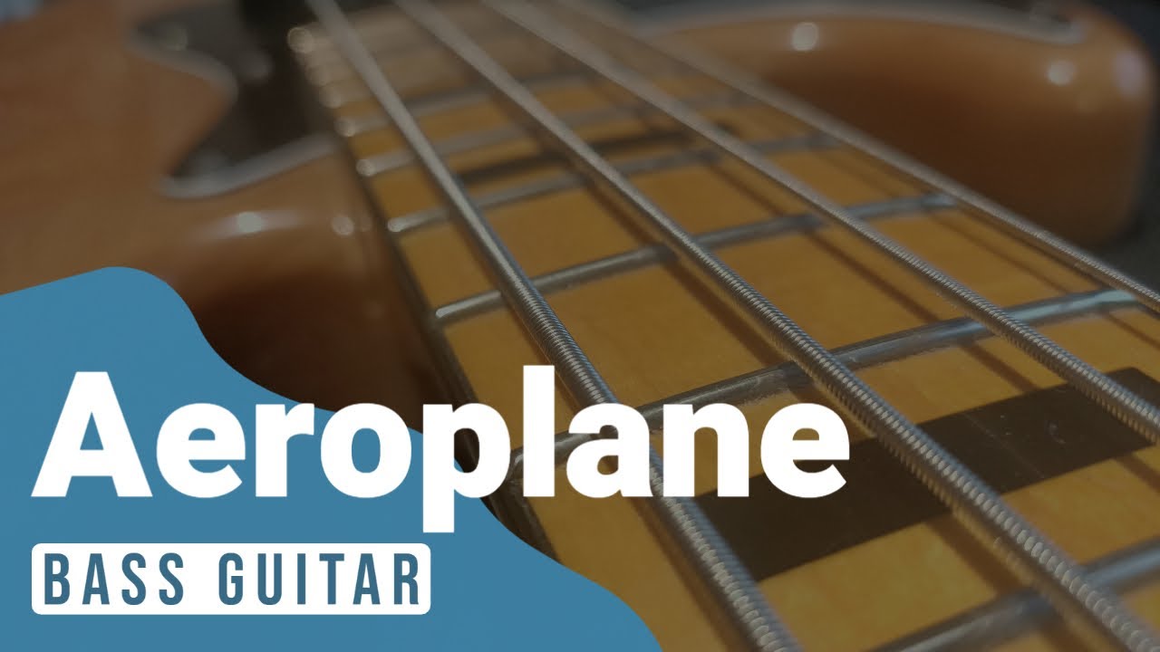 Aeroplane ️ Red Hot Chili Peppers Bass Cover! YouTube
