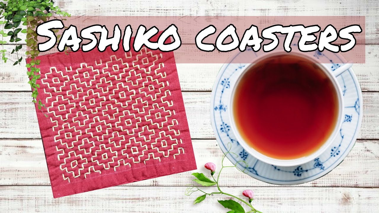 Подставки под Сашико своими руками | Простой проект сашико # 13