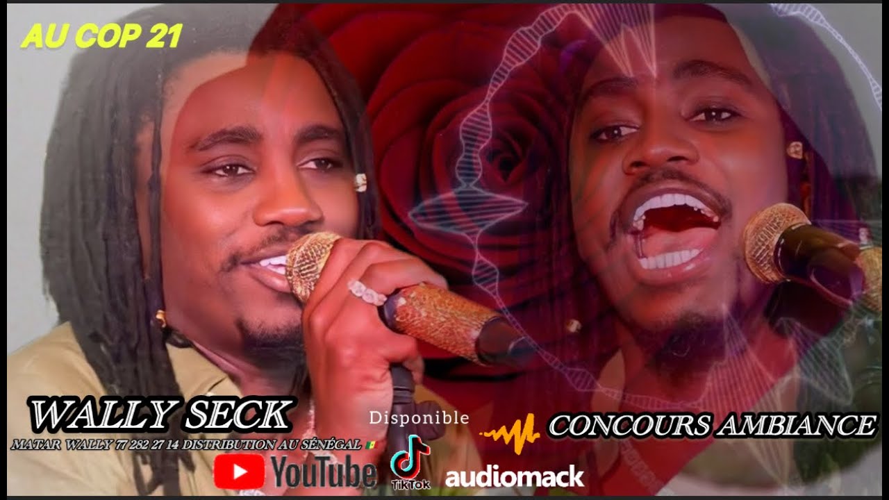 WALLY SECK EN LIVE AU COP21 CONCOURS AMBIANCE 