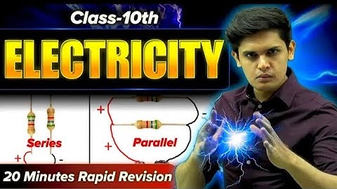Electricity in 20 minutes 🔥/ class 10th ! Rapid Revision/ Prashant Kirad 
