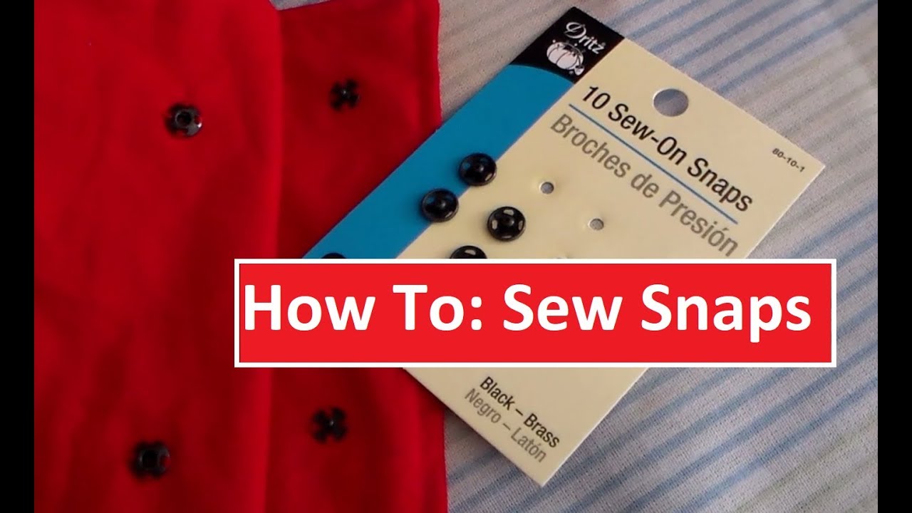 How to Sew on Snaps: Expert Advice for Beginners