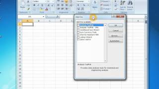 Class Tutorial 04 - Install Analysis ToolPak