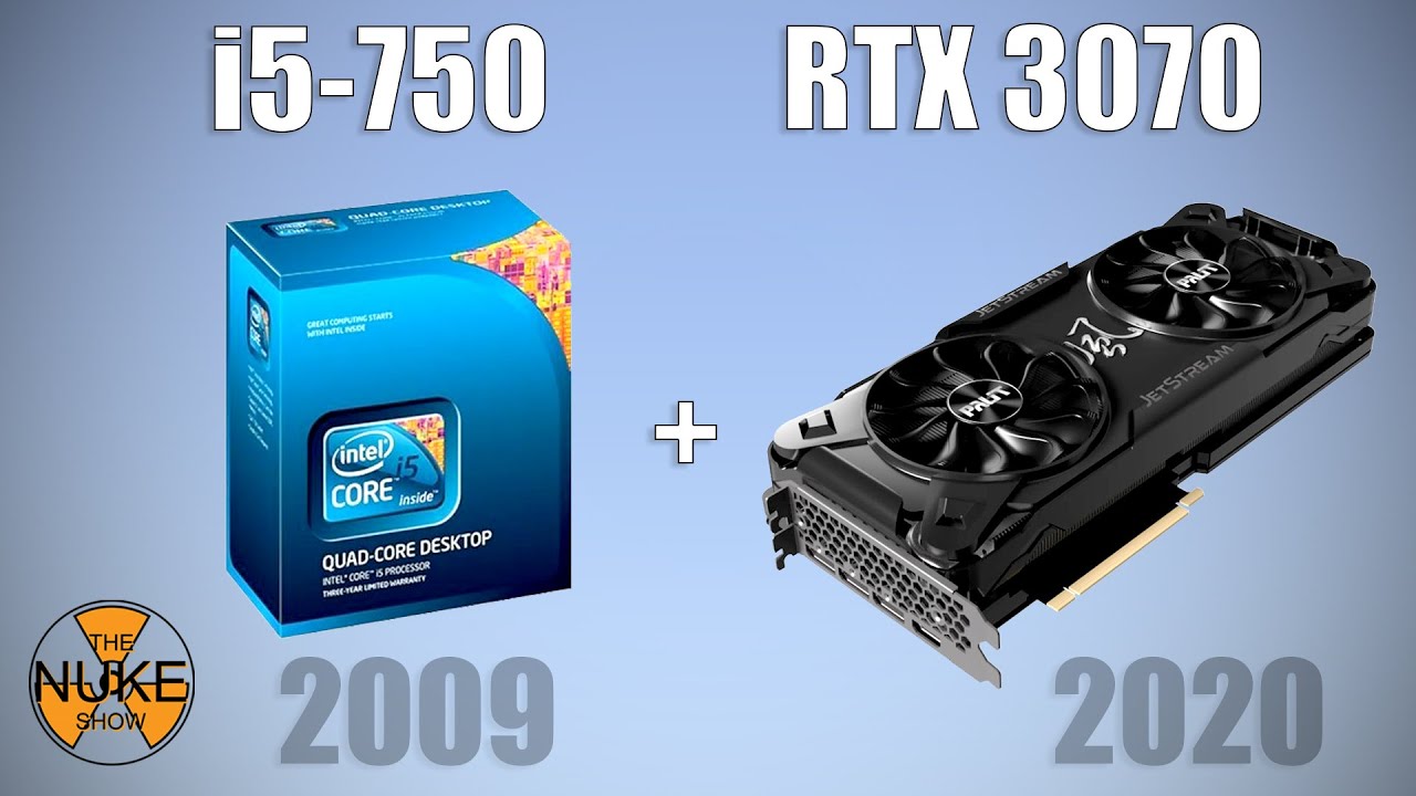 Can an i5750 from 2009 handle a RTX3070? YouTube