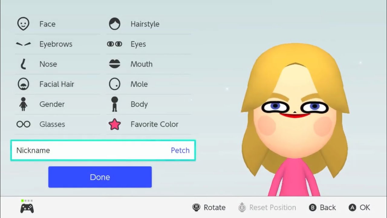 How to make a Petch from Texas mii - YouTube
