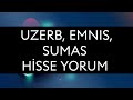 Uzerb, Emnis, Sumas Hisse Yorum