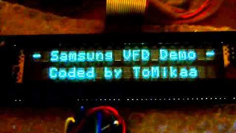 Samsung VFD + PIC