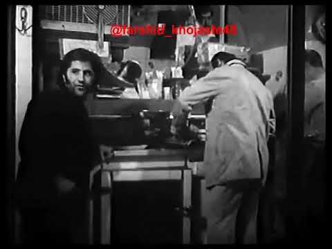 زنده یاد رضا فاضلی در سکانسی از فیلم زیبای مصطفی لره ساخته رضا فاضلی رضافاضلی سکانس هنرمندان 