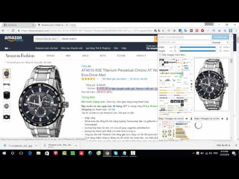 HƯỚNG DẪN TẢI ẢNH TRÊN TRANG AMAZON NHANH CHÓNG