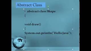 Abstract Methods In Java