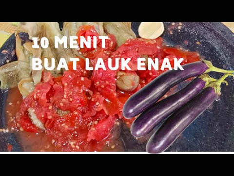 Resep Terong Bakar Sambal Tomat