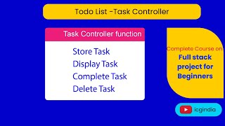 Todo App (7/7) |  Backend Task Controller | Laravel , Postgresql