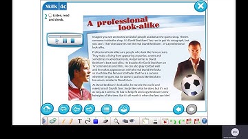 Excel 5 Module 4 ex  2 p  50 A professional look alike Listen and read