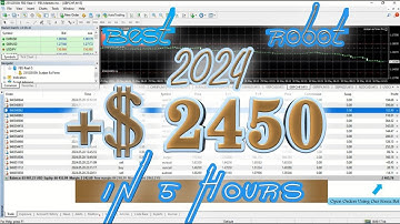 Best Forex Robot 2024 - Live Robot trading scalping +$2450 IN 5 HOURS