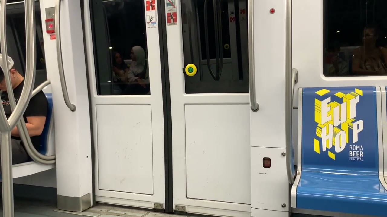 Sulla Metro B di Roma su un CAF MB400🚊! Tratta EUR Magliana-EUR Fermi | Juan 