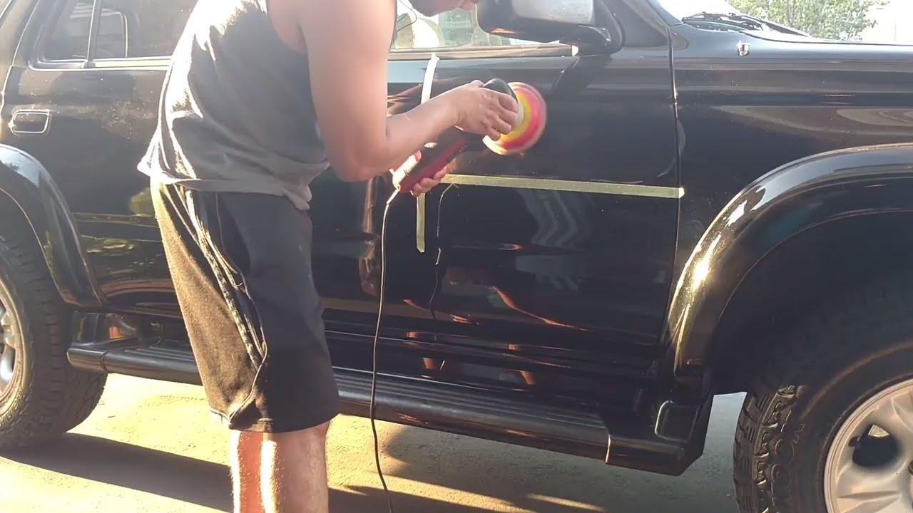 Griots Garage Correcting Cream on black paint (Long version) YouTube