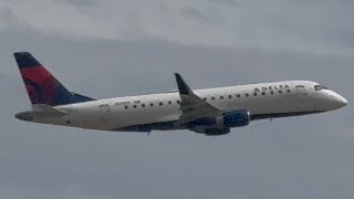 Delta Connection (SkyWest) Embraer E175LL Takeoff From Idaho Falls [N278SY]