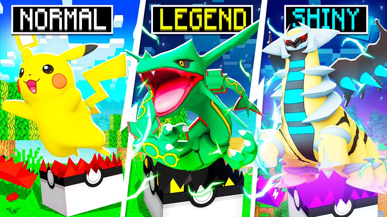 Upgrading LUCKY BLOCKS to SHINY LUCKY BLOCKS in Minecraft PIXELMON!