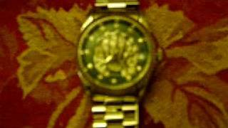 rolex made stainless steel back deville swiss