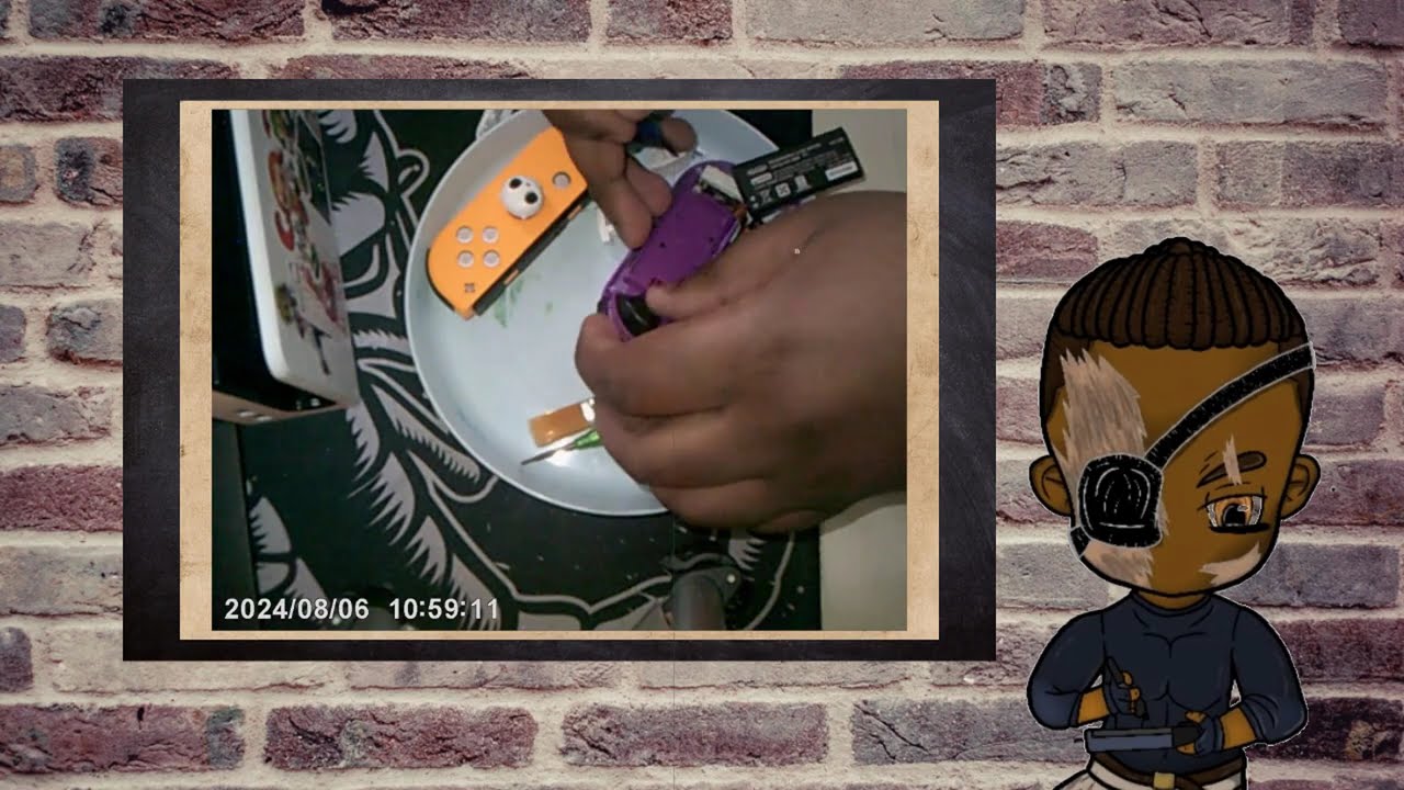 My Green Joy-Con Nightmare is Over [Purple & Orange Build]