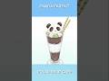 Panda Parfait | Polar Bear's Cafe