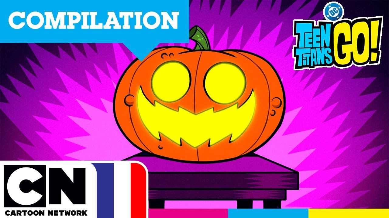 🎃 Joyeux Halloween ! 🎃🦇 | Teen Titans Go! | COMPILATION | @cartoonnetworkFR