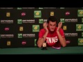 Bernard Tomic Fourth Round Press Conference