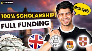 UK Universities offering 100% Scholarship to International Students (2026)