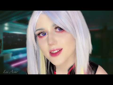 ASMR | We’re in 2077 💙 Cosplay Role Play Futuristic 🦋