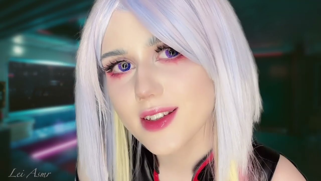 ASMR | We’re in 2077 💙 Cosplay Role Play Futuristic 🦋