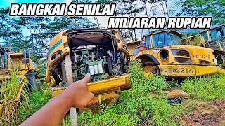 BANGKAI ALAT BERAT SENILAI MILIARAN RUPIAH INI TERBENGKALAI