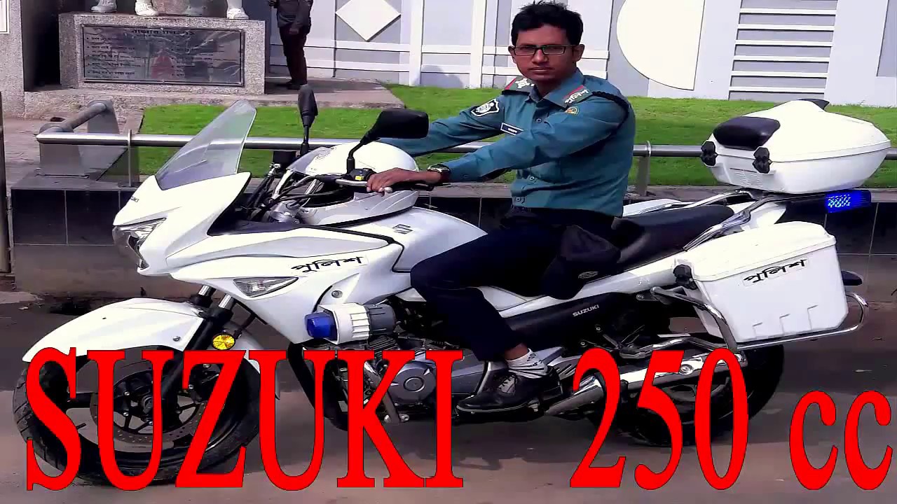 suzuki police motorcycle