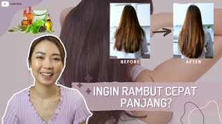 TIPS RAMBUT CEPET PANJANG | Haircare Alami