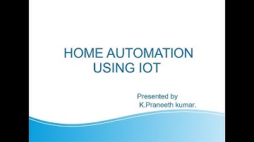 IOT BASED HOME AUTOMATION USING BLYNK APP || IOT INTERNSHIP#EMERTXE#||