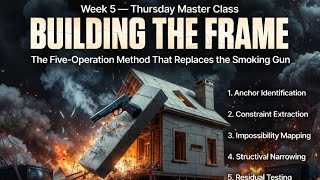 Thursday Master Class: Building the Frame