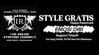 🔴 STYLE 'EMOSI DIRI' GRATIS TANPA PASSWORD !!!