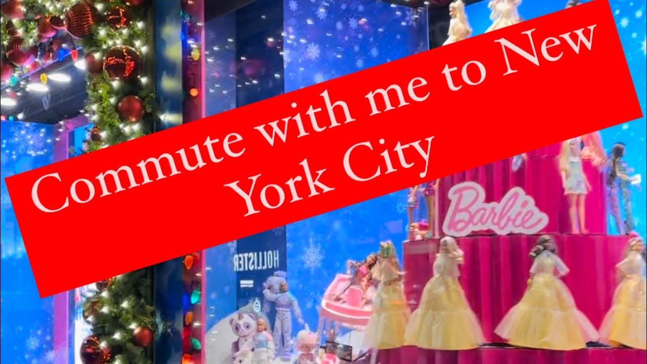 Commute with me to New York City from South Jersey - YouTube