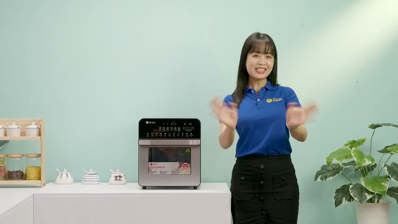 Khám Phá Elmich Nồi Chiên Không Dầu - Giải Pháp Thông Minh Cho Món Ngon
