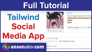 Tailwind Tutorial 2021 - Instagram Post Scheduling