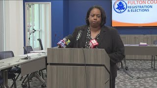 2 polling locations in Fulton County staying open later after non-credible bomb threats