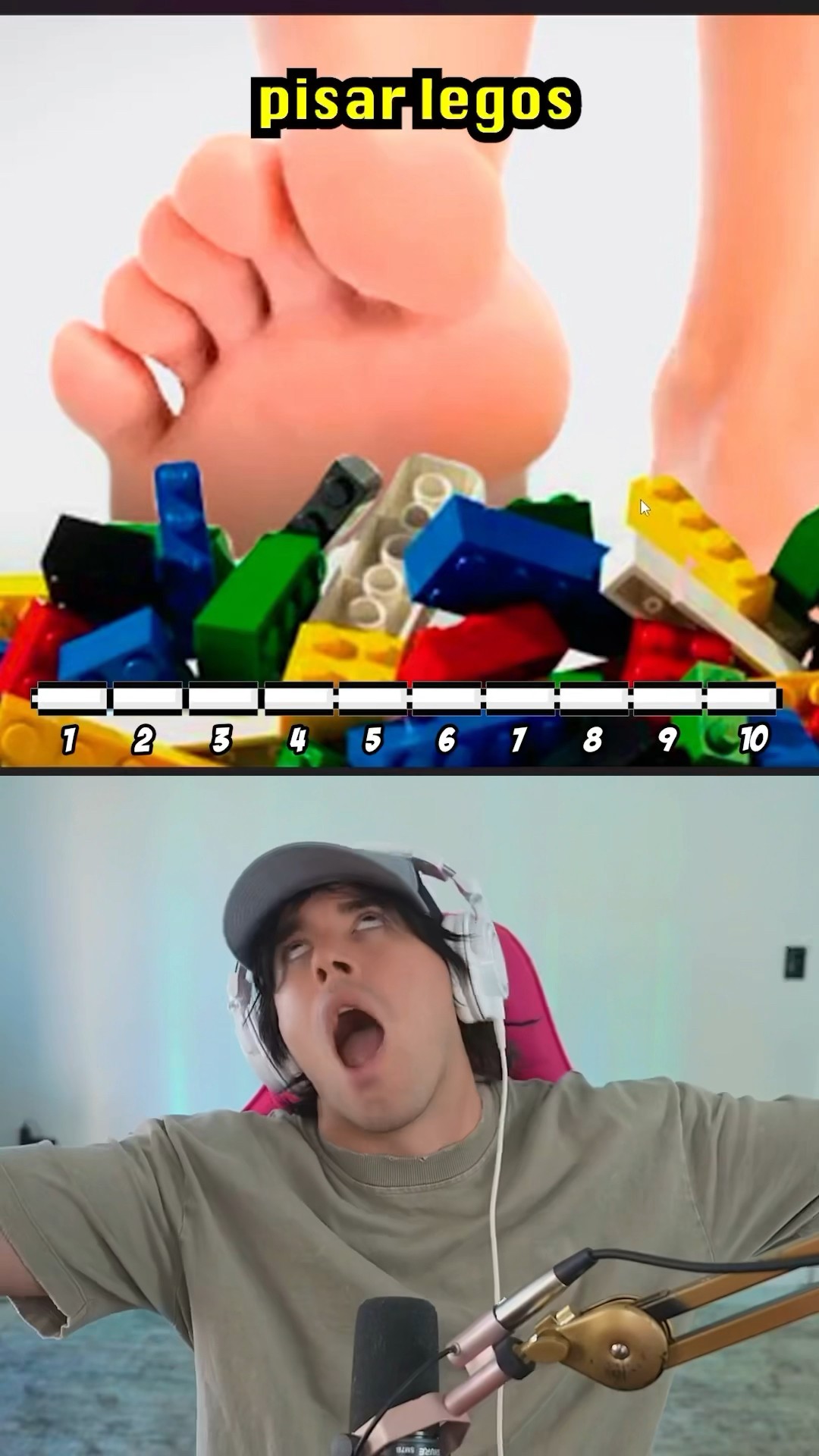 ¿DUELE PISAR LEGOS?