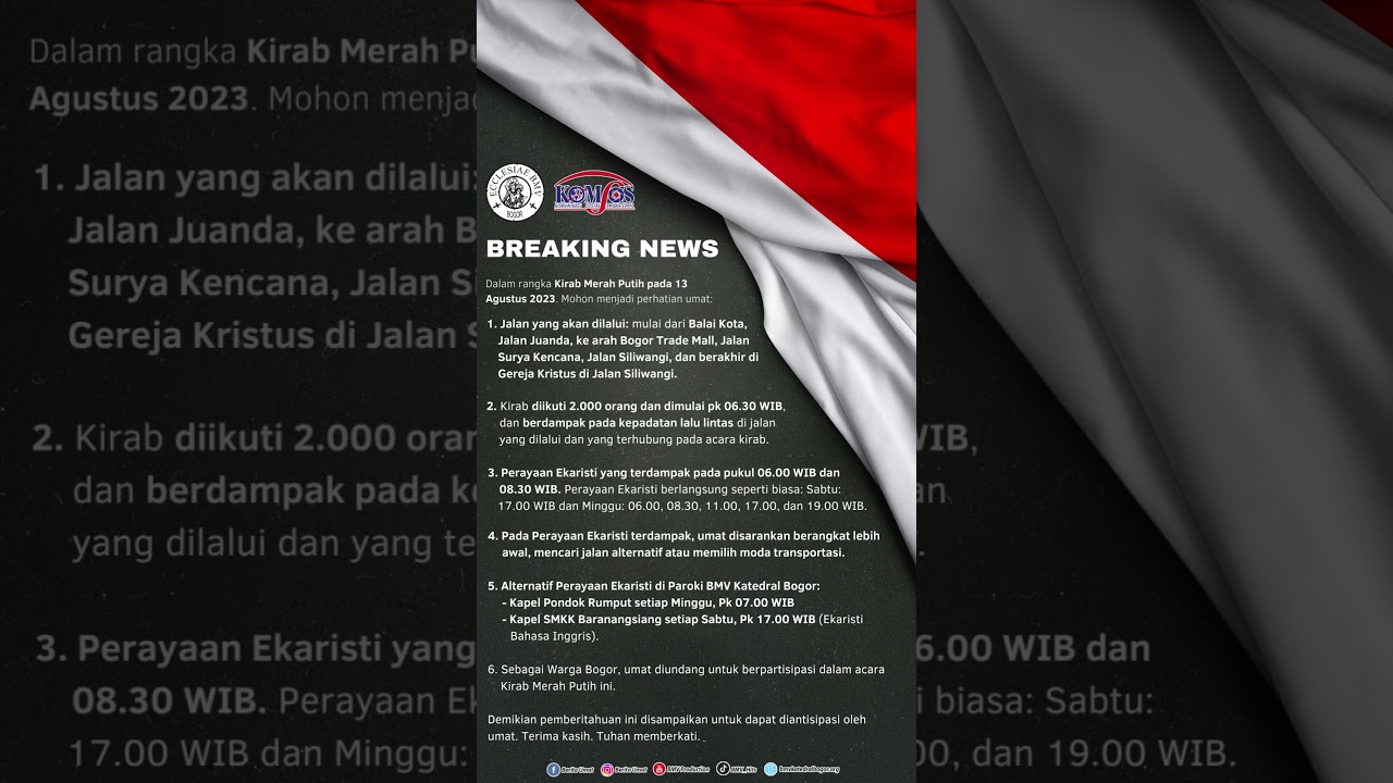 [BREAKING NEWS] Festival Merah Putih Kota Bogor