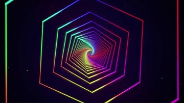 Hexagon /Neon Lights Modern Animated Loop Background - Free Footage - Motion Made/Nice free download