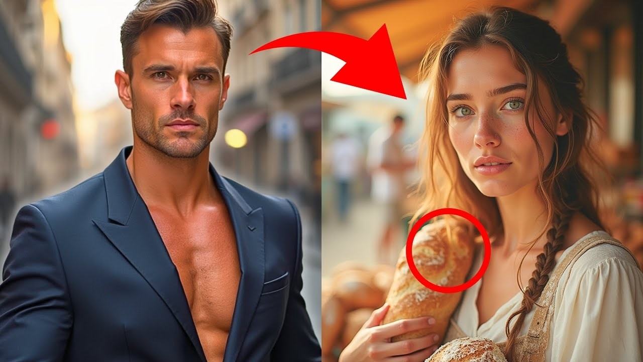 Ella fue su AMANTE SECRETA… ahora el MILLONARIO la ve vendiendo PAN en la calle... y no está SOLA