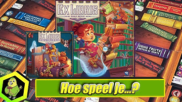 How to Play Ex Libris [Revised ed.] (#610 ) + Expanded Archives (#610U1): Become an Accountant!