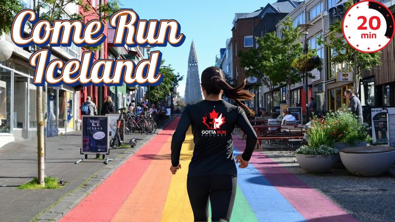 Can I Run Across This Whole Island? Virtual Treadmill Run of Iceland