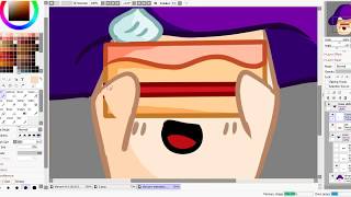 Paint tool sai animation pieshroom ...
