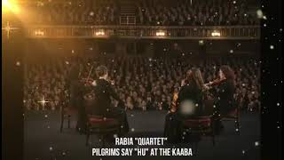 Kabe'de hacılar Hu der/ Pilgrims say Hu at the Kaaba...Rabia \